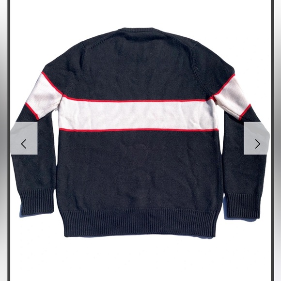 *Authentic* Wool Logo Intarsia Knit Sweater - Picture 4 of 4
